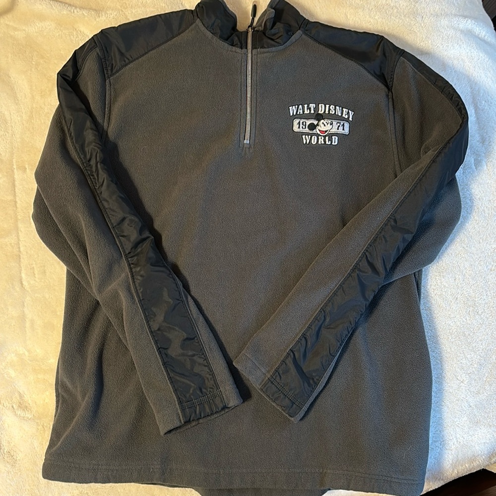 WDW Mickey 1/4 zip
